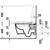 Унитаз подвесной безободковый Duravit Starck F Plus 2510092096 с сиденьем микролифт Sensowash (покрытие Hygieneglaze) - фото 5