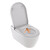 Унитаз подвесной безободковый Duravit Starck F Plus 2510092096 с сиденьем микролифт Sensowash Pro (покрытие Hygieneglaze) - фото 3
