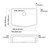 Кухонная мойка Kerasan Hanna Glasse Devon 75 см 544101 - фото 3