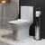 Унитаз-компакт безободковый Grossman Classic GR-4464SQ-K26 с тонкой крышкой микролифт (Система смыва торнадо) - фото 9