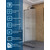 Душевая перегородка BelBagno 90 см UNO-L-1-TB-90-FL-GM (стекло 8 мм) оружейная сталь/рифленое - фото 2