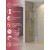 Душевая перегородка Cezares 105 см LIBERTA-L-1-TB-105-C-BORO (телескопический кронштейн, стекло 8 мм) брашированное золото/прозрачное - фото 