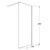 Душевая перегородка Loranto Walk-in 130 см CS-Z02GG-130 (стекло 8 мм) серый матовый/рифленое - фото 4