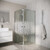 Душевое ограждение Niagara Eco 90x90 см NG-1001-14, хром/мозаика - фото 