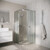 Душевое ограждение Niagara Eco 90x90 см NG-1001-14, хром/мозаика - фото 2