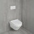 Унитаз подвесной безободковый Villeroy&Boch Architectura 4616CB01 с крышкой микролифт (система смыва Торнадо) - фото 6