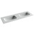 Раковина врезная на столешницу Ceramicanova Grace 141 см CN7022wx - фото 