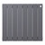 Радиатор Royal Thermo PianoForte 500 Silver Satin 650x590 мм (8 секций) - фото 2
