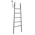 Полотенцесушитель электрический Abber Treppe П5 550x1500 мм AH4705NG, оружейная сталь - фото 2