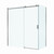 Душевое ограждение BelBagno 180x80 см SOFT_CLOSE-2-AH-1-180/80-C-GM (стекло 8 мм) оружейная сталь/прозрачное - фото 9