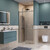 Душевая дверь BelBagno 100 см SOFT_CLOSE-2-BF-1-100-C-GM (стекло 8 мм) оружейная сталь/прозрачное - фото 3