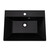 Тумба подвесная с раковиной BelBagno 60 см MARINO-600-2C-SO-NL-P (раковина BB600/450-LV-ART-AST-NERO) Nero Lucido - фото 2