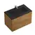 Тумба подвесная с раковиной BelBagno 80 см MARINO-800-2C-SO-RN-P (раковина BB800/450-LV-ART-PR-NERO) Rovere Nature - фото 4