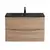 Тумба подвесная с раковиной BelBagno 80 см MARINO-800-2C-SO-WO-P (раковина BB800/450-LV-ART-PR-NERO) Rovere Bianco - фото 4