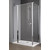 Душевое ограждение Radaway EOS II KDJ 100х100 см L/R, хром/прозрачное - фото 