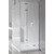 Душевое ограждение Radaway Euphoria KDJ P 120х100 см L/R, хром/прозрачное - фото 