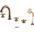 Смеситель для ванны Rav-Slezak Morava Retro MK162.5PSM, бронза - фото, картинка 2 Смеситель для ванны Rav-Slezak Morava Retro MK162.5PSM, бронза - фото 2