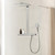 Душевая стойка с термостатом Hansgrohe Rainmaker Select 460 Showerpipe 27106400 - фото 5