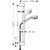 Душевой гарнитур Hansgrohe Crometta 85 Multi/Unica'Crometta 27767000 со штангой 65 см - фото 5