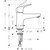 Смеситель для умывальника Hansgrohe Focus Monotrou 31931000 - фото, картинка 2 Смеситель для умывальника Hansgrohe Focus Monotrou 31931000 - фото 2