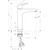 Смеситель для раковины Hansgrohe Focus 31608000 - фото, картинка 5 Смеситель для раковины Hansgrohe Focus 31608000 - фото 5