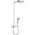Душевая стойка с термостатом Hansgrohe Raindance Select E300 3jet Showerpipe 27127000 - фото 