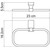 Кольцо для полотенец WasserKraft Exter K-5260, цвет светлая бронза - фото 5