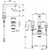 Смеситель для раковины Kludi Ameo 413930530 - фото 7