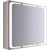 Зеркало-шкаф Aqwella Milan 80 см Mil.04.08 - фото 