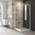Душевое ограждение Ravak Blix BLRV2K 110x110 см 1XVD0100ZG белый/матовое - фото 