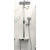 Душевая стойка с термостатом Hansgrohe Raindance Select E 300 2jet Showerpipe 27126400, белый/хром - фото 3