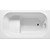 Ванна акриловая сидячая Riho PETIT 120x70 см B149001005 - фото 