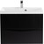 Тумба подвесная с раковиной BelBagno MARINO-700-2C-SO-NL-P 70 см, Nero Lucido - фото 