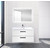Тумба подвесная с раковиной BelBagno AURORA-900-2C-SO-BL 90 см, Bianco Lucido, Цвет фасада: Bianco Lucido - фото 3