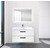 Тумба подвесная с раковиной BelBagno AURORA-900-2C-SO-BL 90 см, Bianco Lucido, Цвет фасада: Bianco Lucido - фото 5