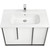 Тумба подвесная с раковиной Акватон Ривьера 80 см 1A2390K1RVX20, белый - фото 5