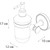 Дозатор для жидкого мыла Fixsen Adele FX-55012 - фото 3