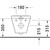 Унитаз подвесной Duravit Durastyle Rimless 2538090000 - фото 8