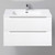 Тумба подвесная с раковиной BelBagno ETNA39-800/390-2C-SO-BL-P 80 см, Bianco Lucido, Цвет фасада: Bianco Lucido - фото 