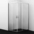 Душевое ограждение WasserKraft Lippe 120х90 см 45S07, хром/прозрачное - фото 