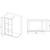 Душевая перегородка RGW WA-11B 70х200 см 32101170-84 с кронштейном в комплекте, черный/прозрачное - фото 4