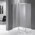 Душевое ограждение Mirsant Smart Square 120х90 см хром/прозрачное - фото 