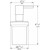 Дозатор для жидкого мыла Grohe Essentials 40394AL1, цвет темный графит матовый - фото 2