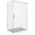 Душевое ограждение Bas Galaxy WTW+SP C-CH 130х90 см, хром/прозрачное - фото 