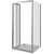 Душевое ограждение Bas Infinity SD+SP C-CH 80х80 см, хром/прозрачное - фото 3