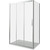 Душевое ограждение Bas Orion WTW+SP C-CH 100х80 см хром/прозрачное - фото 