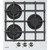 Газовая варочная поверхность Graude GS 45.1 W (белое стекло) - фото, картинка  Газовая варочная поверхность Graude GS 45.1 W (белое стекло) - фото