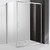 Душевое ограждение Cezares 150х90 см MOLVENO-AH-11-150/90-C-Cr-IV, хром/прозрачное - фото 