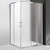 Душевое ограждение Cezares 110х90 см MOLVENO-AH-21-90+30-P-Cr, хром/матовое - фото 