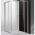 Душевое ограждение Cezares 120х100 см MOLVENO-RH-2-120/100-C-Cr-IV, хром/прозрачное - фото 